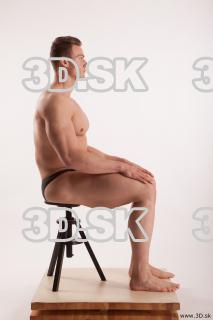 Sitting reference of nude Andrew 0005